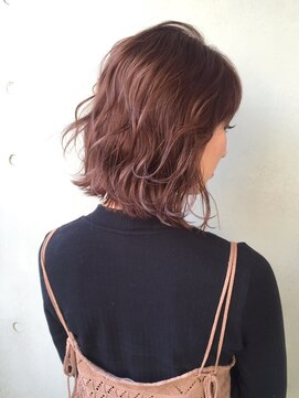 リリアン 表参道(relian) ピンクアッシュボブ☆