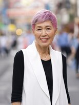 えがお美容室 【えがお美容室】50代60代に人気◎ 個性的 マニッシュショート