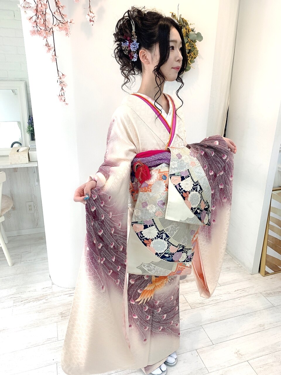 花魁ちょい足しかんざし＊＊小悪魔agehaの花簪 | フラワーハーモニー
