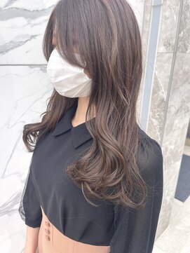 マノハル(MANOHARU) 【わだロング】フレンチガーリーマロンベージュ