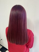 ヘアーデザインサロン スワッグ(Hair design salon SWAG) red violet