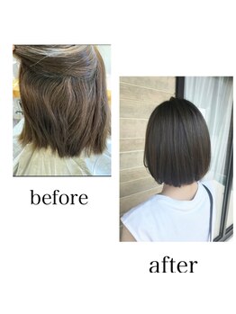 乾かすだけで自然に収まる美髪に♪手触りも柔らかく地毛のようなナチュラルな仕上がりに◇