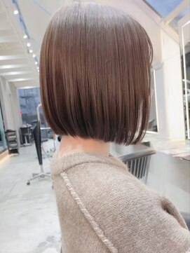 リール 銀座(R'EEL) 髪質改善 地毛風小顔ボブ