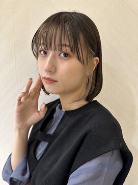 ロンド ストラーダ 心斎橋(Lond strada) シルキーベージュ×グレージュカラー【髪質改善/縮毛矯正】