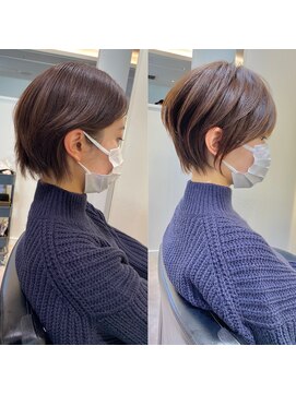 バンプ ギンザ(BUMP GINZA) 30代/40代/50代・絶壁解消・小顔前下がりショートボブ【中村】