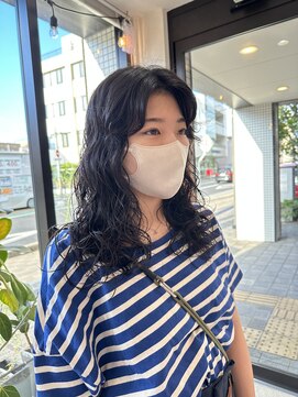 ギフト(GIFT) long perm ロングパーマ　レイヤーパーマ　レイヤーカット