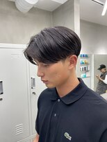 フィフス 栄(fifth)&nbsp;ニュアンスパーマ無造作センターパートツーブロック栄