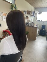 サトイ(satoi)&nbsp;ストレートロングスタイル【アッシュカラー】