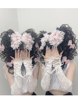 ツインテール/バニーツイン/盛り髪/スジ盛り/爆盛り/体育祭/双子