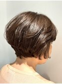 【UHair】ナチュラルショートボブ/30代40代50代/アースカラー