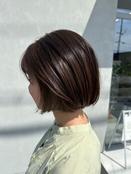 オレ(oRe)の写真/【ふんわり軽いけど収まるカシミヤのような艶感】髪質改善トリートメントで手触りなめらかな、うる艶髪に☆