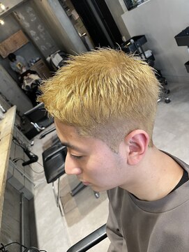 ラグシス ザ バックルーム(LUXIS THE BACK ROOM) ブロンドショート【立川/メンズ】