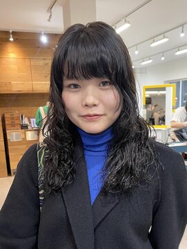 ナループロア ハチ(Nalu pu loa hachi) 黒髪パーマ/ウェーブパーマ/ナチュラルパーマ/パーマ女子