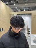 波巻きスパイラルパーマ