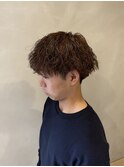 メンズカット、パーマ