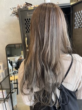 アチーブ ヘア デザイン(achieve hair design) 透明感ベージュカラー