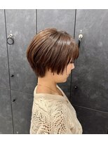トンプソンストリート 番町(THOMPSON ST.) 丸みショートカット/前髪あり/大人カジュアル/耳掛け