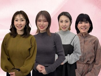 リリー 草津店(.Lily)の写真/半個室サロン◇女性スタッフだからこそ出来る髪質改善☆髪のお悩みもお気軽にご相談ください