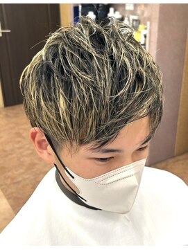 プラーナ 福島南店 メンズショート２ブロック