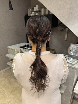 レガシーヘアーデザイン(Legacy hair design) 【Rio】☆ローポニーアレンジ☆天神/今泉