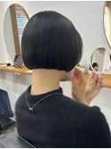 立川切りっぱなしボブ/髪質改善/オージュア/ツヤ髪