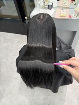 黒髪/透明感カラー