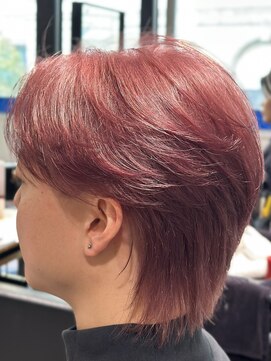 オーシャントーキョー 神戸(OCEAN TOKYO KOBE) ピンクベージュナチュラルセンターパート