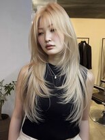 ネハス 名古屋栄店(nehus.)&nbsp;ウルフカット/レイヤーカット/ブリーチカラー/ダブルカラー