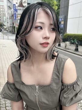 ツキ 横浜店(tuki) フェイスフレーミング ホワイトカラー