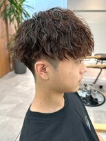 スターズレイ 本川越(STARS ray) ツイストスパイラルパーマ 波巻きパーマ ツーブロック 刈り上げ