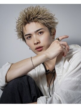 アストラ(ASTRA) MEN’S HAIR/波巻きツイストスパイラル/リバースセンターパート