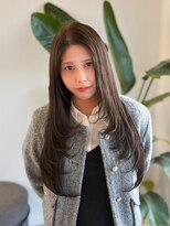 リエンスクレア(RIENS xrea)&nbsp;艶感たっぷりレイヤーカット × 川田那々海 (髪質改善)