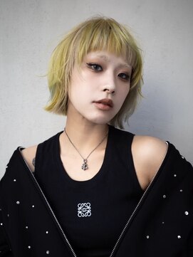 ギークス(GEEKS) 【GEEKS渋谷】レイヤーボブ/シャギーカット/ミックスカラー/小顔