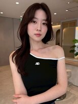 ジーナ 月島(Zina)&nbsp;髪質改善＊ワンホンレイヤー韓国風巻き前髪＊美髪【Zina月島】