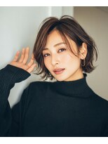 ハート 新子安店(HEART)&nbsp;新子安/ミルクティーブロンド/ダークブルー/デジタルパーマ
