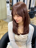 マリアバイアフロート(Maria by AFLOAT)&nbsp;〇レイヤーカット イルミナカラー 艶カラー 韓国ヘア
