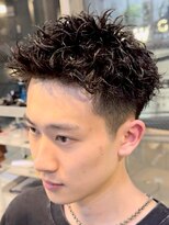 レタッチ バイ フィフス 天神大名(RETOUCH by fifth) 天神スパイキーショートツイストスパイラルパーマツイストパーマ