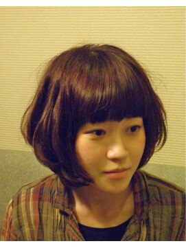 マックス ヘアーデザインアンドジュジュ(MAX HAIR DESIGN&JUJU) ヘルシーニュアンスカールボブ