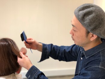 キャンバスヘア アトリエ(CANVAS HAIR ATELIER)の写真/大人女性必見！お洒落を楽しみながら白髪をナチュラルにカバー♪明るめのグレイカラーもお任せOK☆