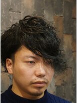 ヘアー クリエイト カルバリ(HAIR CREATE Calbari)&nbsp;メンズパーマスタイル