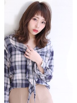 オーロ 宝塚店(ORO) デジタルパーマで動くくびれセミディ