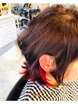 ヘアー アトリエ エゴン(hair atelier EGON) アクセントインナーショート