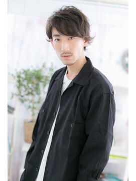 ミック ヘアアンドメイク アップ 駒込店(miq Hair&Make up) 遊びココロあるサイドパート抜け感ショート