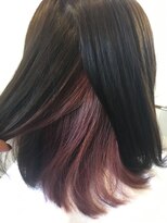 リコル(licol)&nbsp;おしゃれインナーカラー☆ミディアムボブ