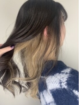 ヘアリゾートユア 新大久保店(hair resort YuA) ブロンドインナー