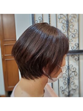 美容室ポール 西葛西店(PAUL) ショート　西葛西　耳かけ　シースルー