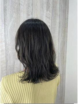 シエル 立川店(CIEL) ブルーブラック×ロング【CIEL×maki】