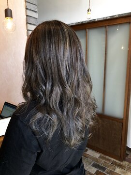 ベランダ(veranda) ハイライト・ラベンダーアッシュ