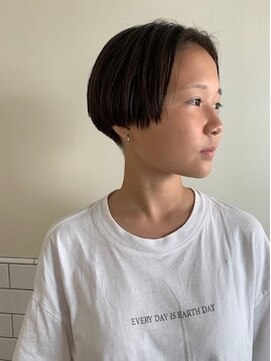 カンナ オーガニック ヘアデザイン(CANNA ORGANIC & HAIR DESIGN) 【CANNA/代官山】さらっとハンサムショート