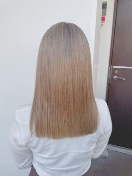 サロンドミルク 溝の口店(salon de MiLK) *これまた王道!「Hi milk」ティーなベージュ!!な甘め女子!